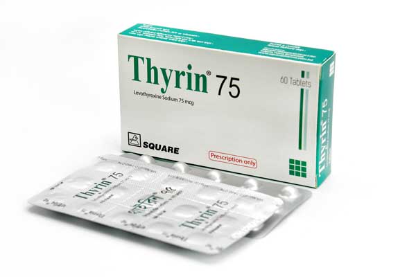 Tab. Thyrin 75mcg