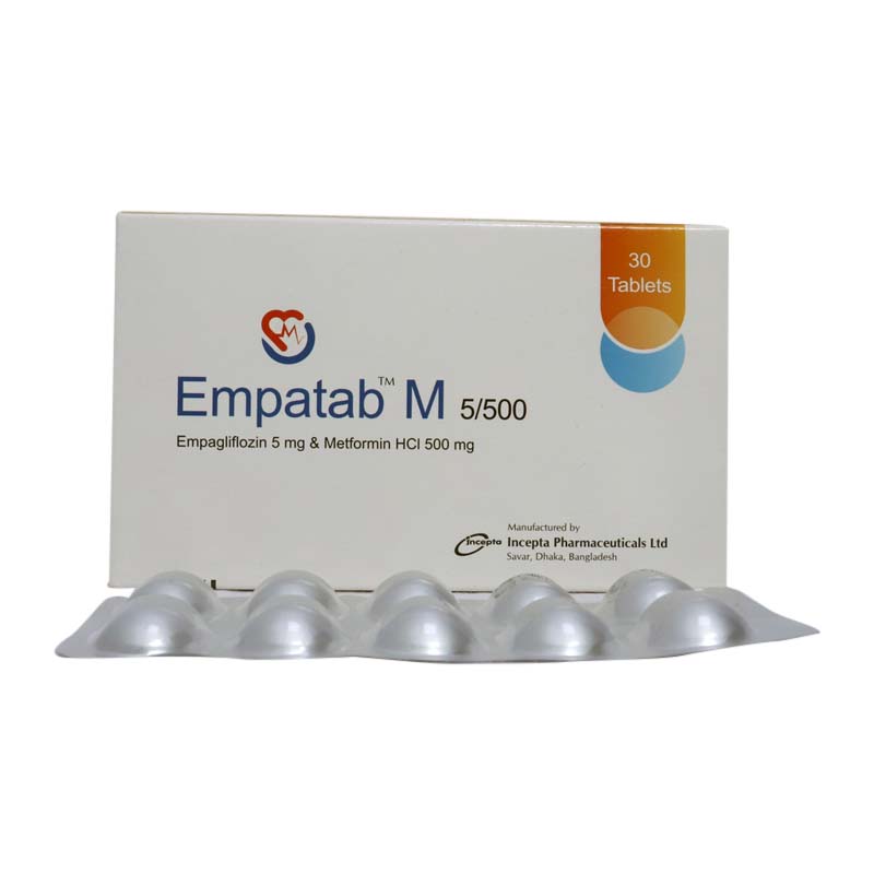 Tab. Empatab M 5mg+500mg