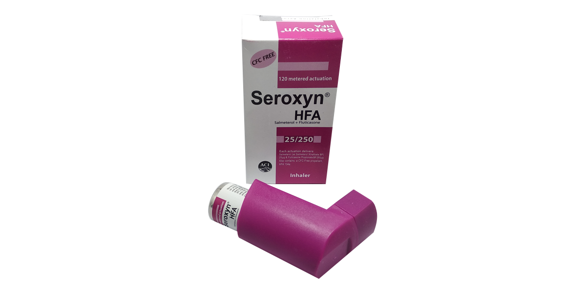 MDI. Seroxyn 25mcg+ 125mcg