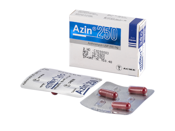 Cap. Azin 250mg