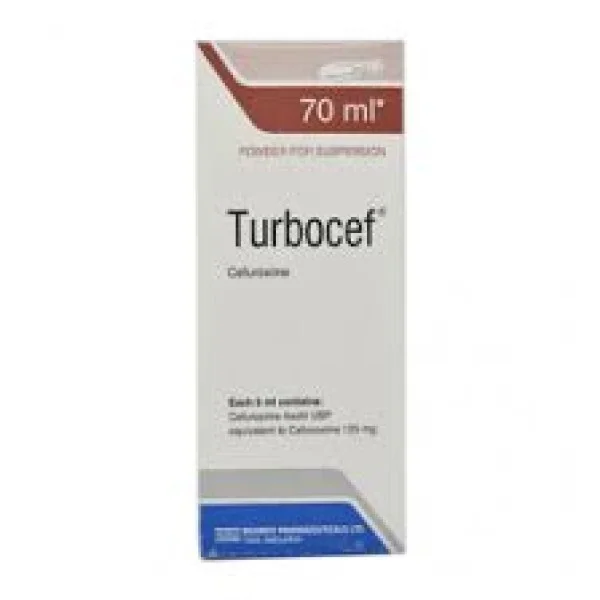 Turbocef 125 mg/5 ml Powder for Suspension