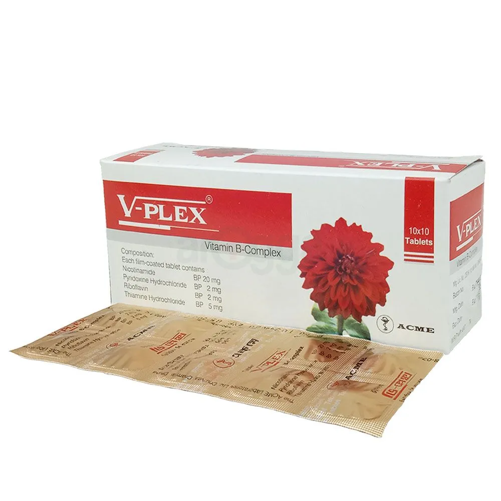 Tab. V-Plex 5 mg+2 mg+2 mg+20 mg