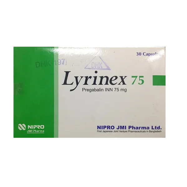 cap. Lyrinex CR 75 mg