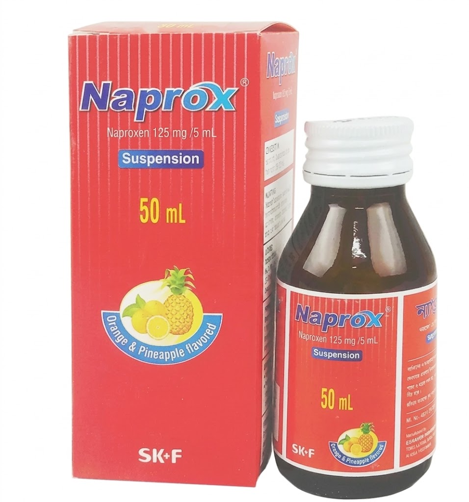 Naprox Oral Suspension 125 mg/5 ml