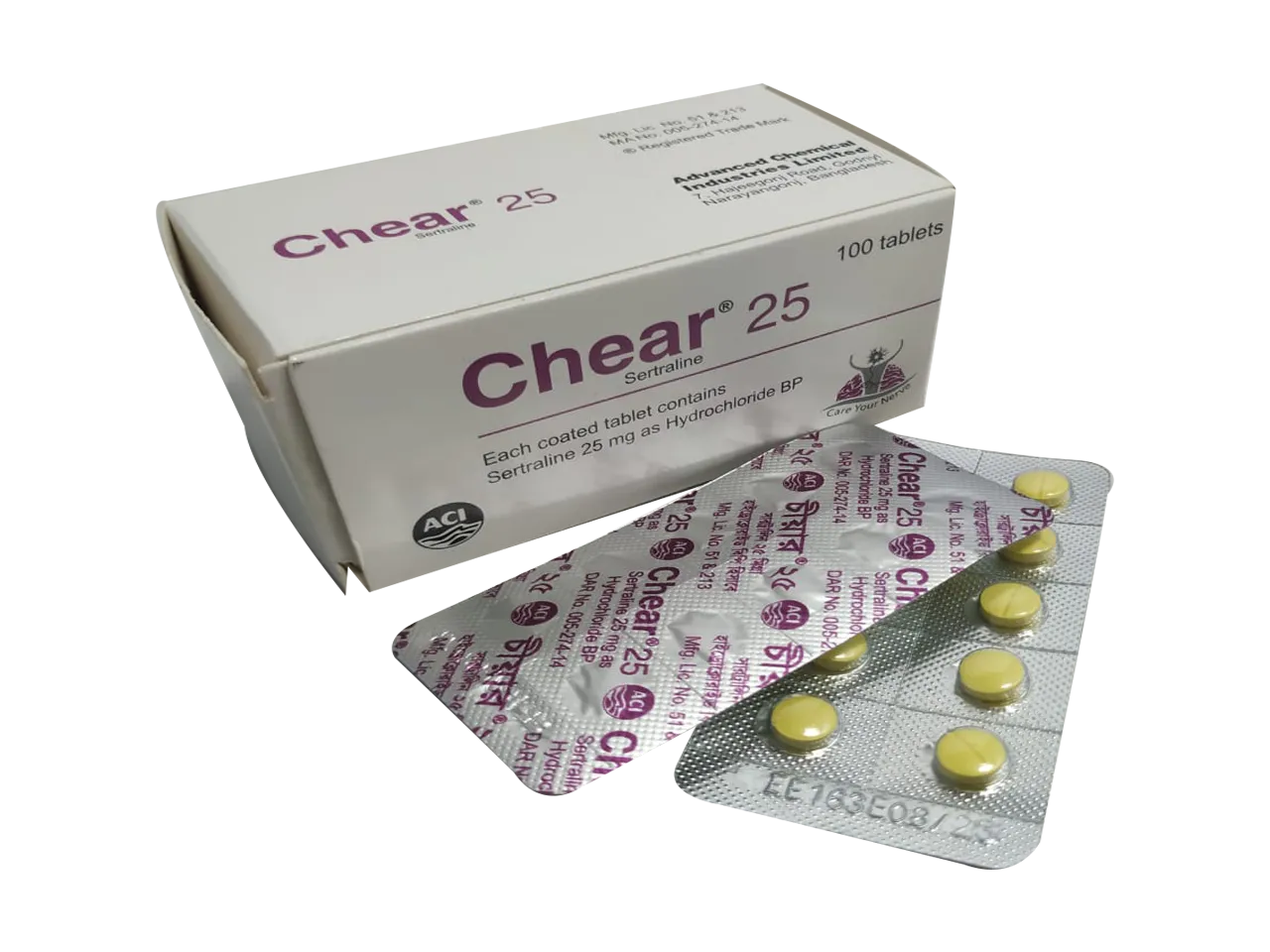 Tab. Chear 25 mg